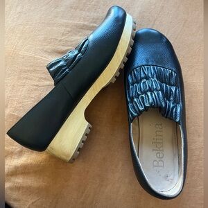 Bekina Black Women's Mules